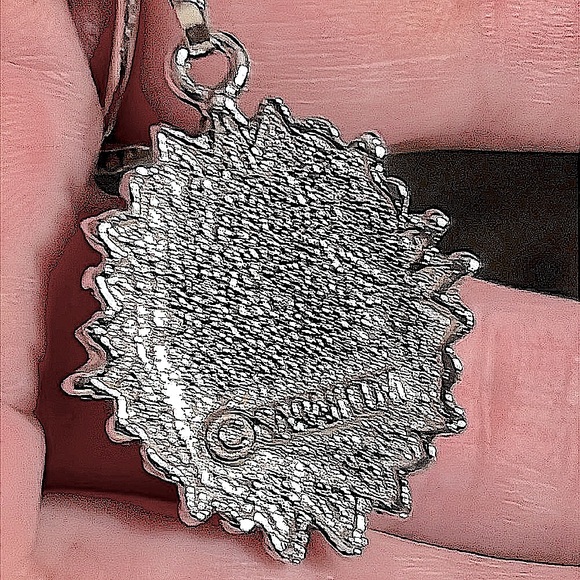 NWOT 💜 SARA COVENTRY VTG PURPLE AMETHYST & PEARLS PENDANT SILVER CHAIN NECKLACE - Picture 5 of 8